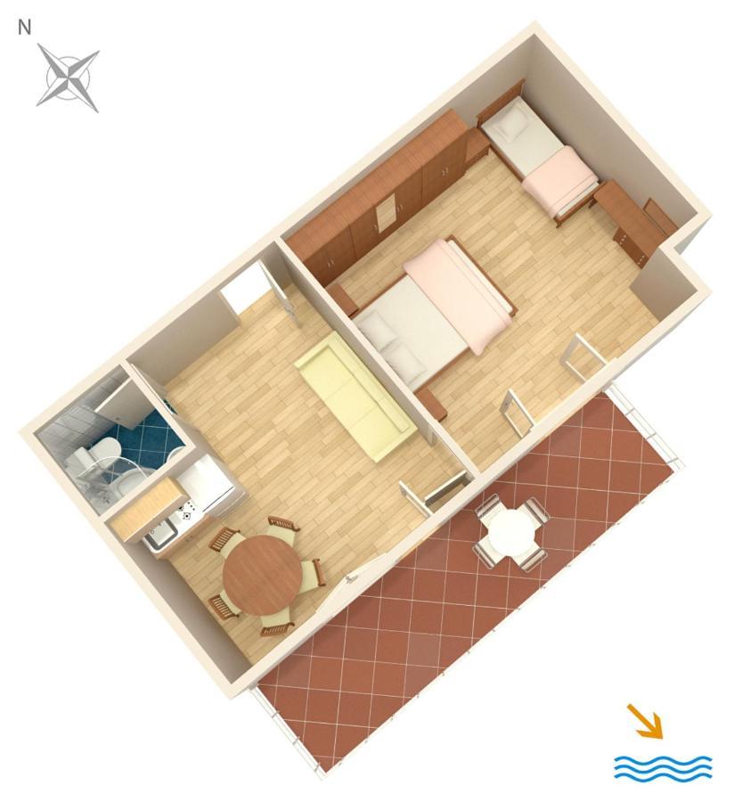 Apartments By The Sea Duce, Omis - 2731 Дуги Рат Екстериор снимка